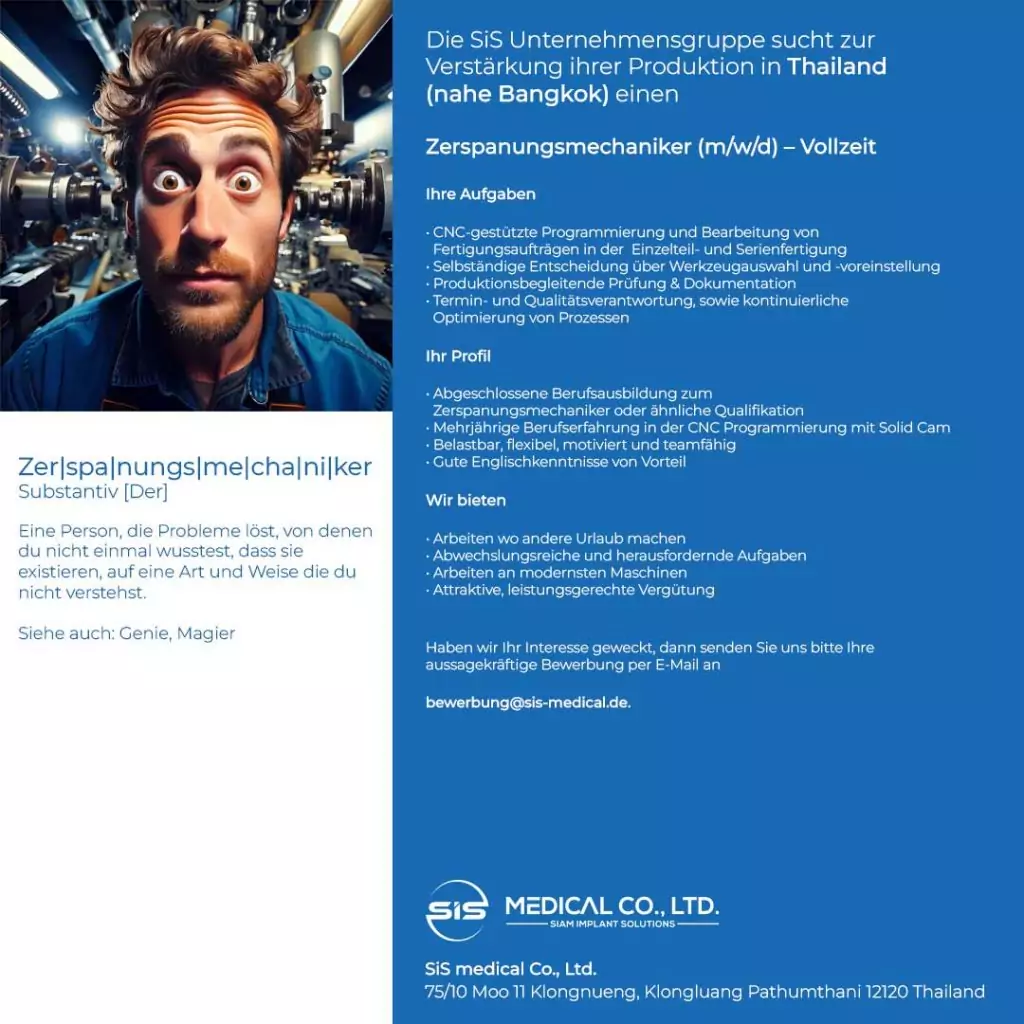Zerspannungsmechaniker